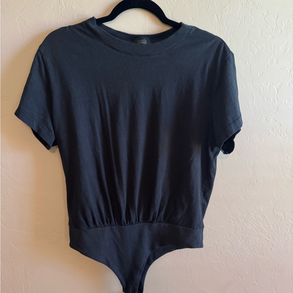 Nuuds tshirt Black Bodysuit